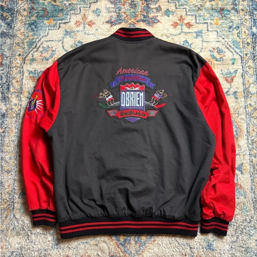 Vintage O’brien Waterskis Zip-up Reversible Jacket Large